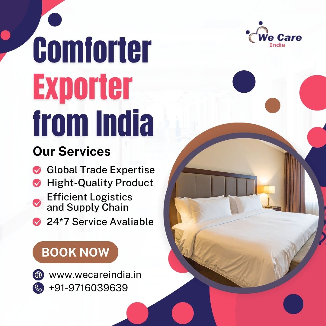 Comforter Exporter from India